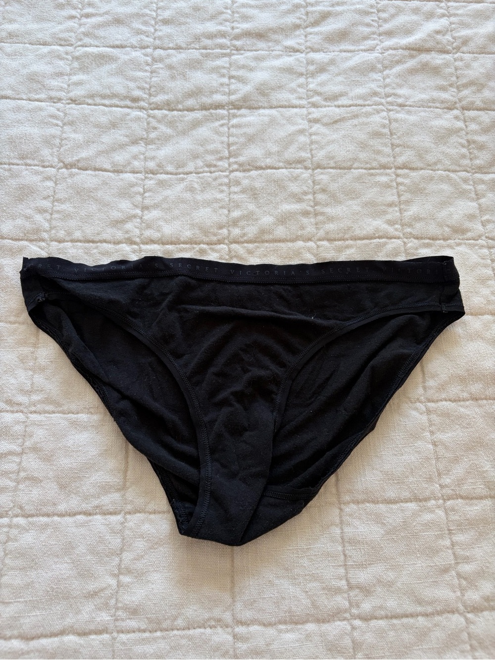 Victoria's Secret Black Bikini Briefs - Classic Low-Rise